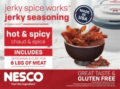 NESCO Jerky Seasoning | Hot & Spicy (3 Pack)