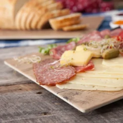 Fortessa Melamine Wood Rectangular Tray | 14" X 10" 7 Fortessa Melamine Wood Rectangular Tray | 14" X 10" -Kitchen Supplies both