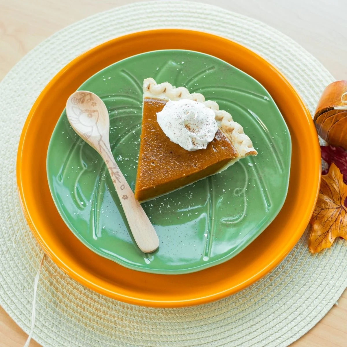 Fiesta® Pumpkin Pie Set For 8 | Fall Forest 5 Fiesta® Pumpkin Pie Set For 8 | Fall Forest - Image 5
