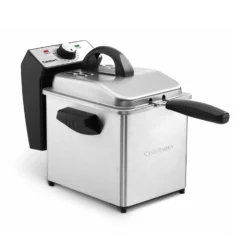 Cuisinart Compact Stainless Steel Deep Fryer | 2-Quart