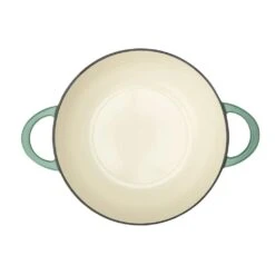 Cuisinart Chef's Classic Enameled Cast Iron 2-in-1 Multipurpose Set | Sage Green 8 Cuisinart Chef's Classic Enameled Cast Iron 2-in-1 Multipurpose Set | Sage Green -Kitchen Supplies ci5528 2sg allpurpose topview