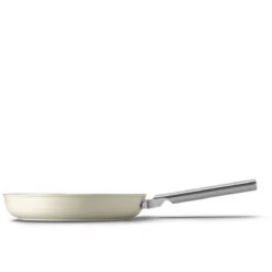 SMEG 11" Nonstick Fry Pan | Cream