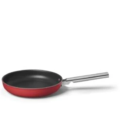 SMEG 11" Nonstick Fry Pan | Red 7 SMEG 11" Nonstick Fry Pan | Red -Kitchen Supplies ckff2801rdm 3