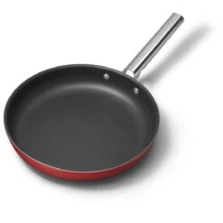SMEG 12" Nonstick Fry Pan | Red -Kitchen Supplies ckff3001rdm 2