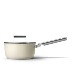 SMEG 3 Qt Sauce Pan | Cream