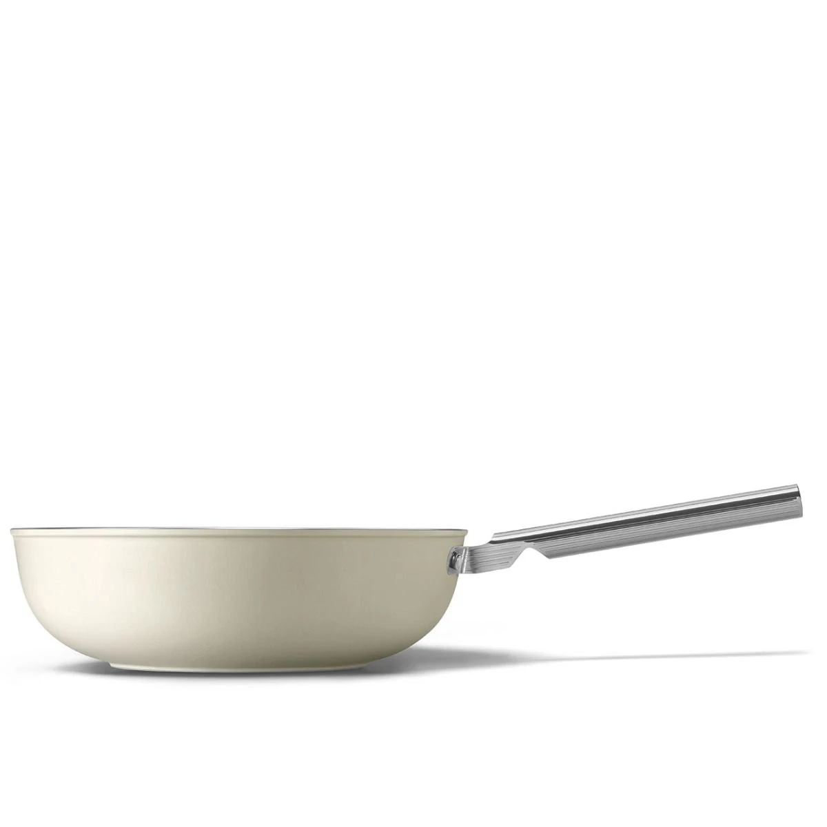 SMEG 12" Nonstick Wok | Cream 1 SMEG 12" Nonstick Wok | Cream