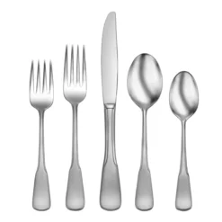 Oneida 18/0 Stainless Steel 45-Piece Flatware Set | Colonial Boston