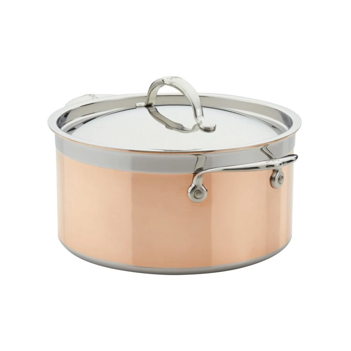 Hestan Copperbond Induction Cookware 6 Qt Covered Stock Pot 1 Hestan Copperbond Induction Cookware 6 Qt Covered Stock Pot
