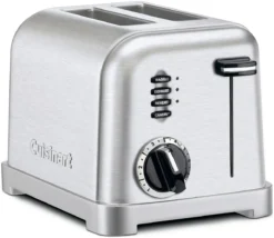 Cuisinart 2 Slice Classic Metal Toaster | Stainless Steel