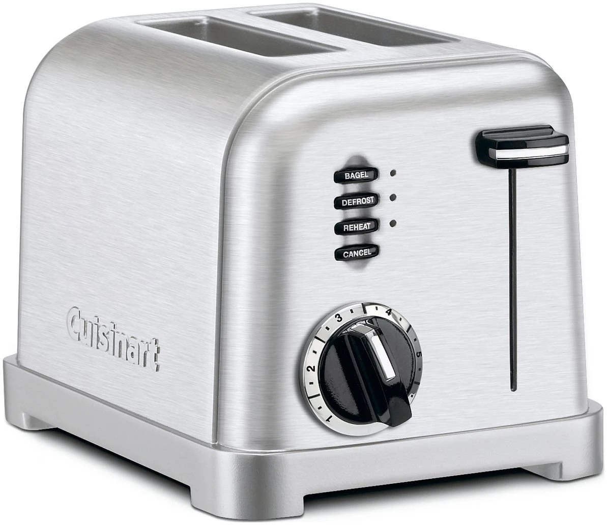 Cuisinart 2 Slice Classic Metal Toaster | Stainless Steel 1 Cuisinart 2 Slice Classic Metal Toaster | Stainless Steel