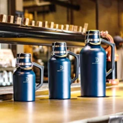 DrinkTanks 128oz Craft Growler | Storm -Kitchen Supplies cruxstormall square