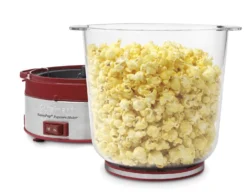 Cuisinart 16-Cup Popcorn Maker | Red 5 Cuisinart 16-Cup Popcorn Maker | Red -Kitchen Supplies cuisinart easypop popcorn machine and popcorn popper red cpm700 3 1