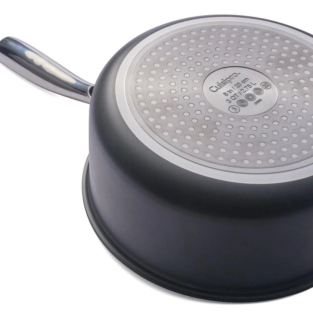 Cuisipro Easy-Release Hard Anodized Saucepan | 3 Qt. 3 Cuisipro Easy-Release Hard Anodized Saucepan | 3 Qt. - Image 3