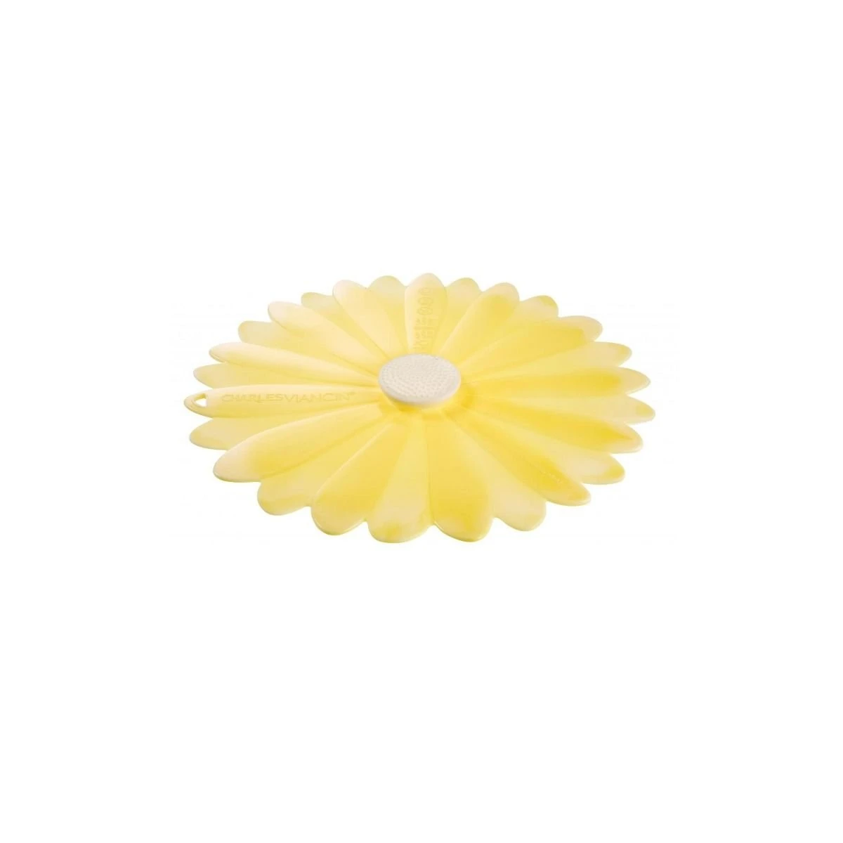 Charles Viancin Silicone Lid | 6" Daisy (Yellow With White) 1 Charles Viancin Silicone Lid | 6" Daisy (Yellow With White)