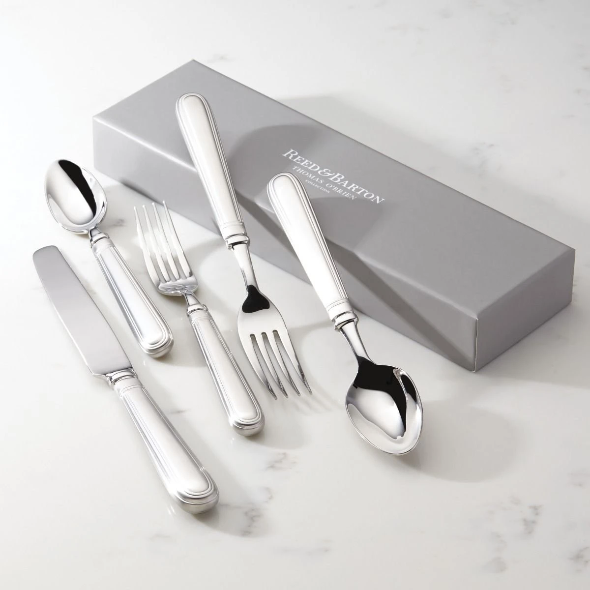 Reed & Barton 20-Piece Flatware Set | Danois 3 Reed & Barton 20-Piece Flatware Set | Danois - Image 3