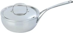 Demeyere Atlantis Conic Saute Pan W/ Lid (2.1QT)