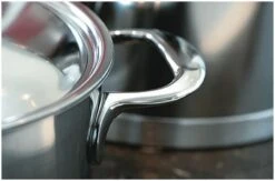 Demeyere Atlantis Saute Pan & Lid W/ Helper Handle - 5.1 Qt. Induction -Kitchen Supplies demeyere atlantis handle design compressed