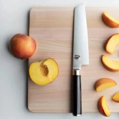 Shun Classic 6.5" Master Utility Knife 12 Shun Classic 6.5" Master Utility Knife -Kitchen Supplies dm0782 peach lifestyle
