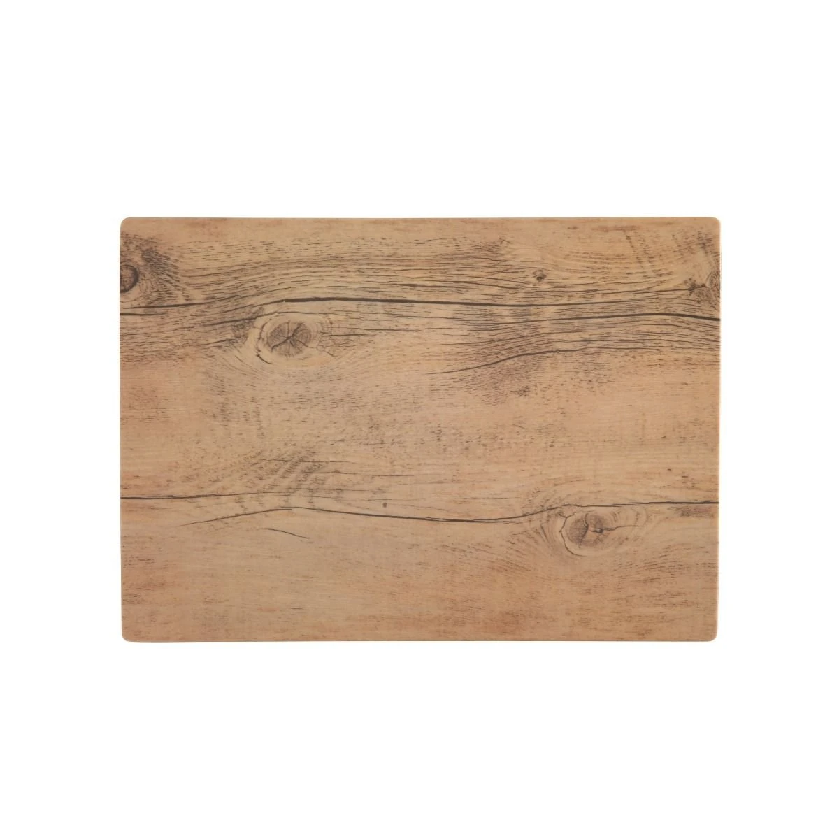 Fortessa Melamine Wood Rectangular Tray | 14" X 10" 1 Fortessa Melamine Wood Rectangular Tray | 14" X 10"