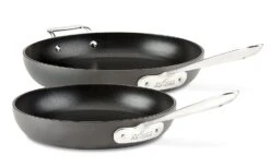 All-Clad HA1 Hard Anodized Nonstick Fry Pan Set (10" & 12") | 2-Piece