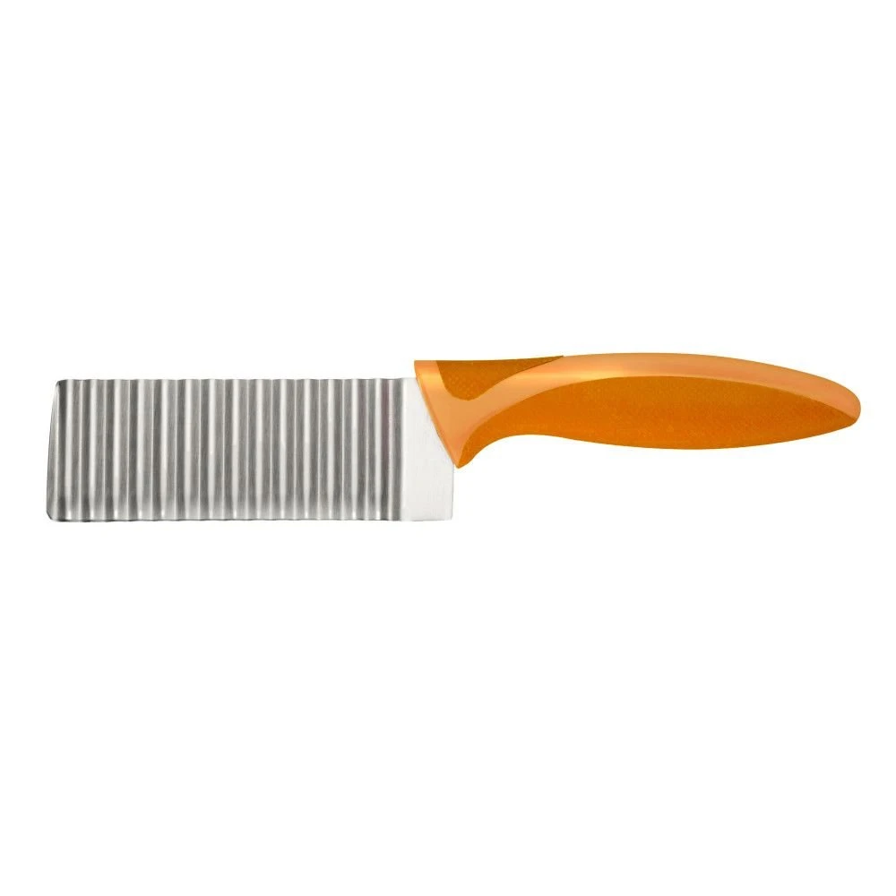 Zyliss 4.25" Crinkle Cut Knife | Orange 1 Zyliss 4.25" Crinkle Cut Knife | Orange