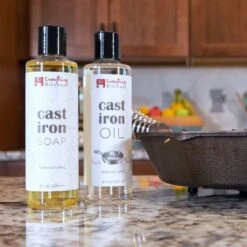 Everything Kitchens All-Natural Cast Iron Care Bundle -Kitchen Supplies ek gg 1