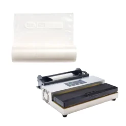 LEM MaxVac 500 Vacuum Sealer + Set Of 2 MaxVac Vacuum Bag Rolls (11" X 16')