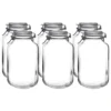 Bormioli Rocco 4L Swing Top Fido Glass Jars | 6-pack