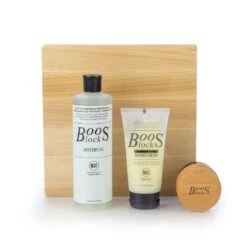 John Boos 10" X 10" Maple Board & Care Kit