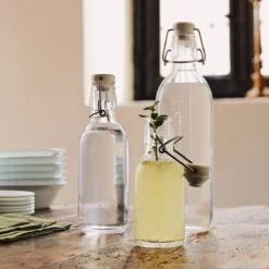 Bormioli Rocco 17oz Emilia Glass Bottle 7 Bormioli Rocco 17oz Emilia Glass Bottle -Kitchen Supplies emilia set 1