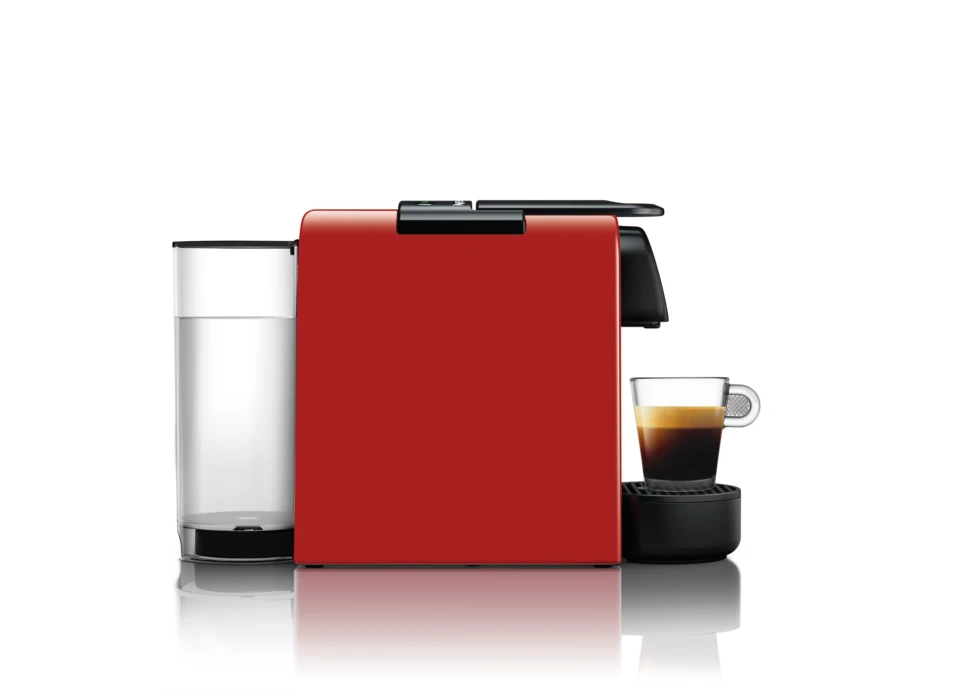 Nespresso Essenza Mini Espresso Machine By De'Longhi | Red 4 Nespresso Essenza Mini Espresso Machine By De'Longhi | Red - Image 4