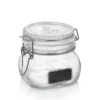 Bormioli Rocco 17oz Swing Top Storage Jar W/Chalkboard Label