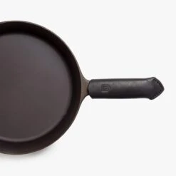 Field Company (Made In USA) Leather Skillet Handle Cover | Black 8 Field Company (Made In USA) Leather Skillet Handle Cover | Black -Kitchen Supplies field lhc black left