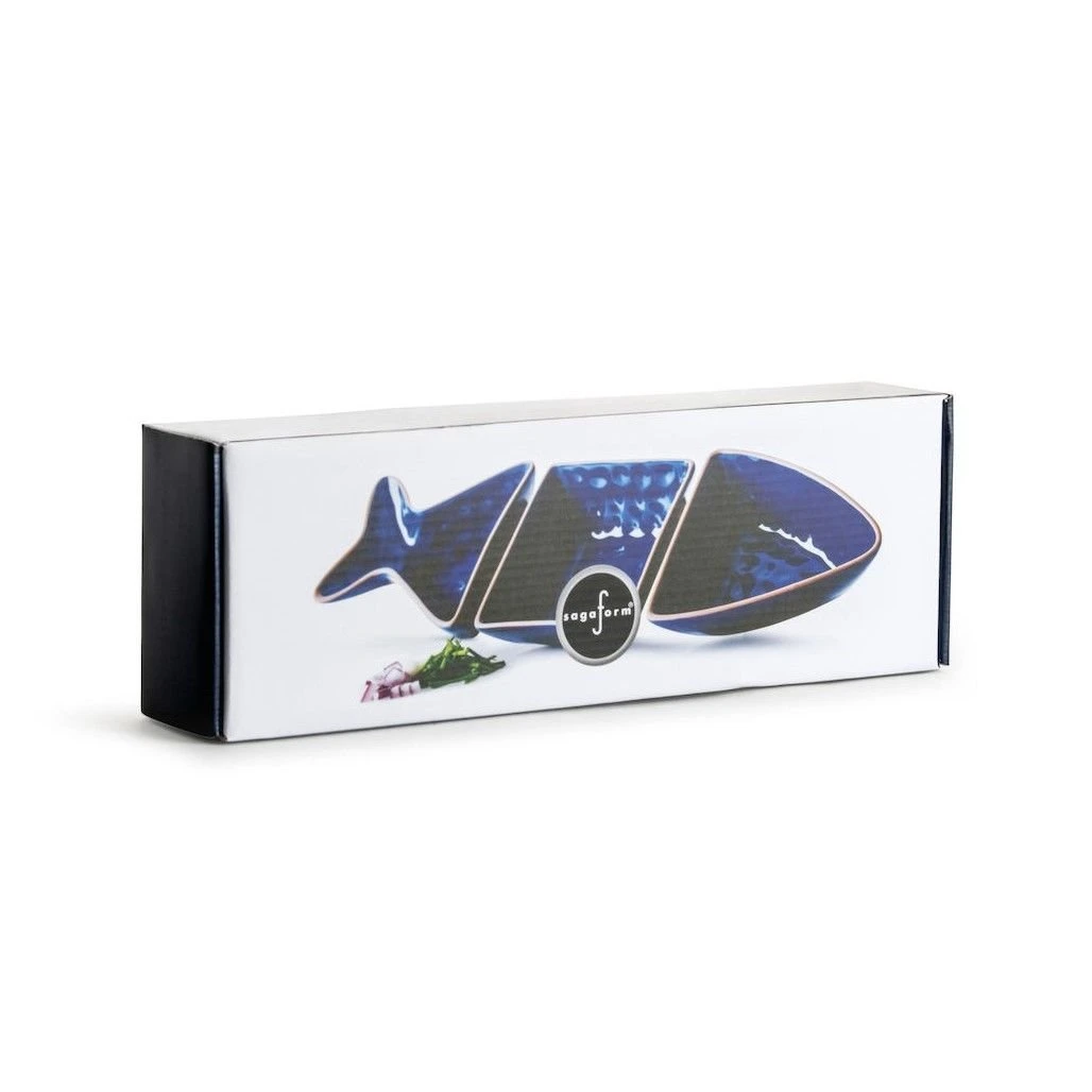 Sagaform Fish Serving Set | Blue 4 Sagaform Fish Serving Set | Blue - Image 4