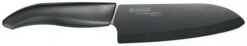 Kyocera Ceramic Knife- 5.5" Santoku Knife Black