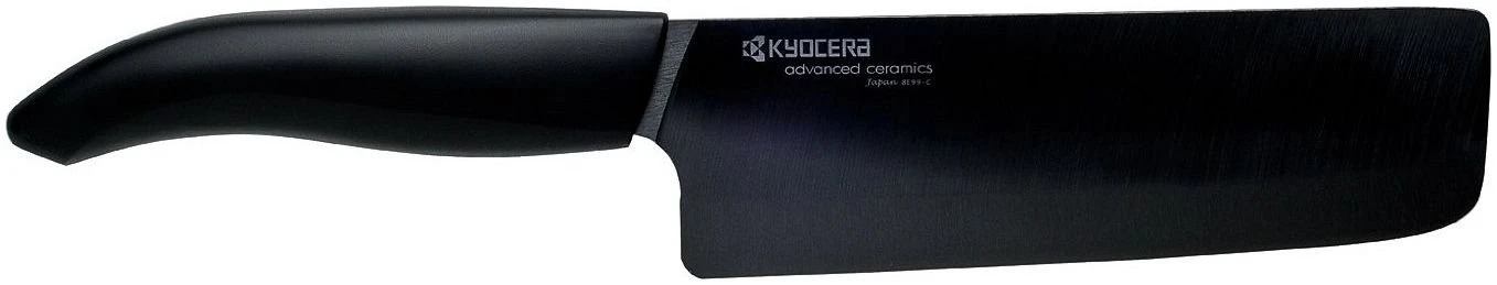 Kyocera Ceramic Knife- 6" Nakiri Knife Black 1 Kyocera Ceramic Knife- 6" Nakiri Knife Black