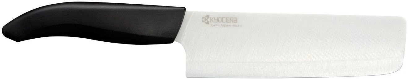 Kyocera Ceramic Knife- 6" Nakiri Knife White 1 Kyocera Ceramic Knife- 6" Nakiri Knife White