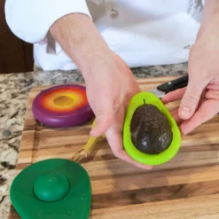Food Huggers Avocado Huggers (Set Of 2) | Fresh Green 14 Food Huggers Avocado Huggers (Set Of 2) | Fresh Green -Kitchen Supplies food huggers gg 1