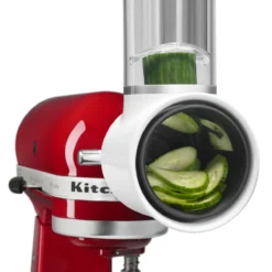KitchenAid Refurbished Fresh Prep Slicer/Shredder Attachment -Kitchen Supplies freshprepslicerclose 1