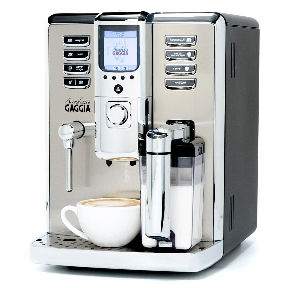 Gaggia Accademia Super Automatic Espresso Machine | Stainless Steel 1 Gaggia Accademia Super Automatic Espresso Machine | Stainless Steel