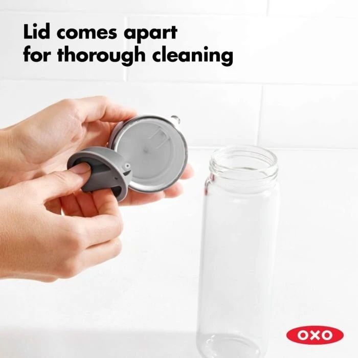 OXO 12oz Precision Pour Glass Dispenser Set 2 OXO 12oz Precision Pour Glass Dispenser Set - Image 2