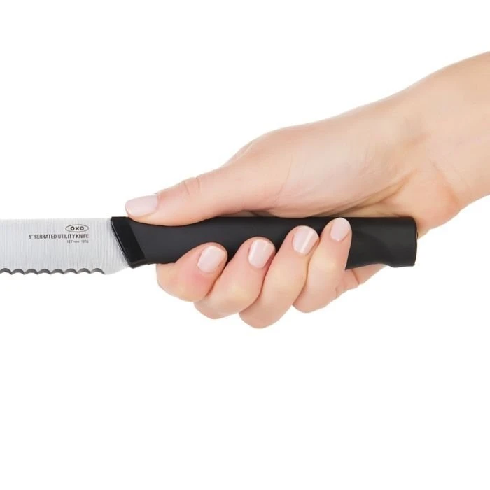 OXO 5" Serrated Utility Knife 3 OXO 5" Serrated Utility Knife - Image 3