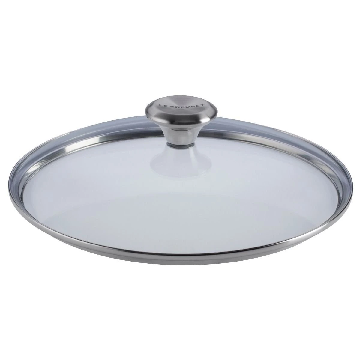 Le Creuset 10" Glass Lid With Stainless Steel Knob 3 Le Creuset 10" Glass Lid With Stainless Steel Knob - Image 3