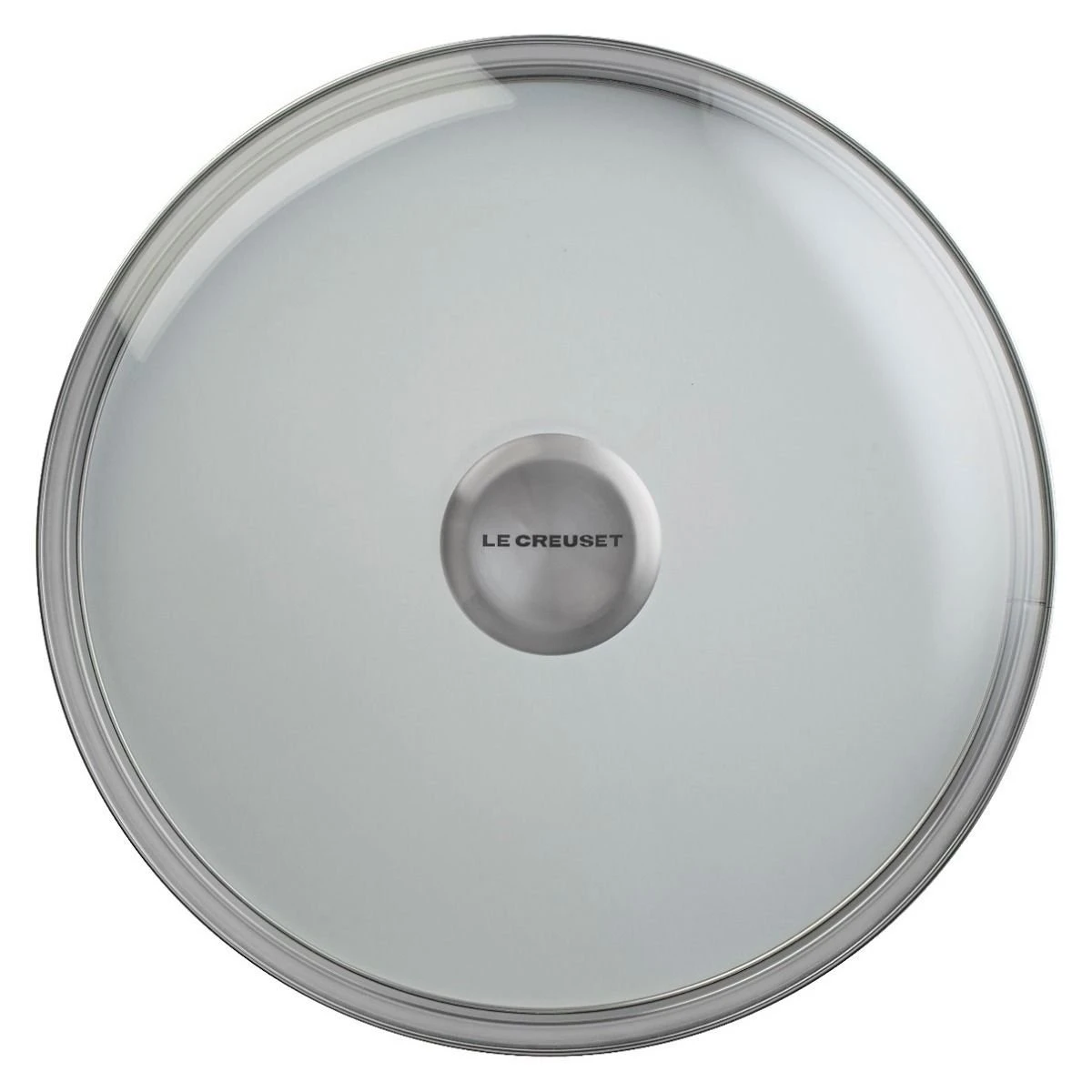 Le Creuset 10" Glass Lid With Stainless Steel Knob 1 Le Creuset 10" Glass Lid With Stainless Steel Knob