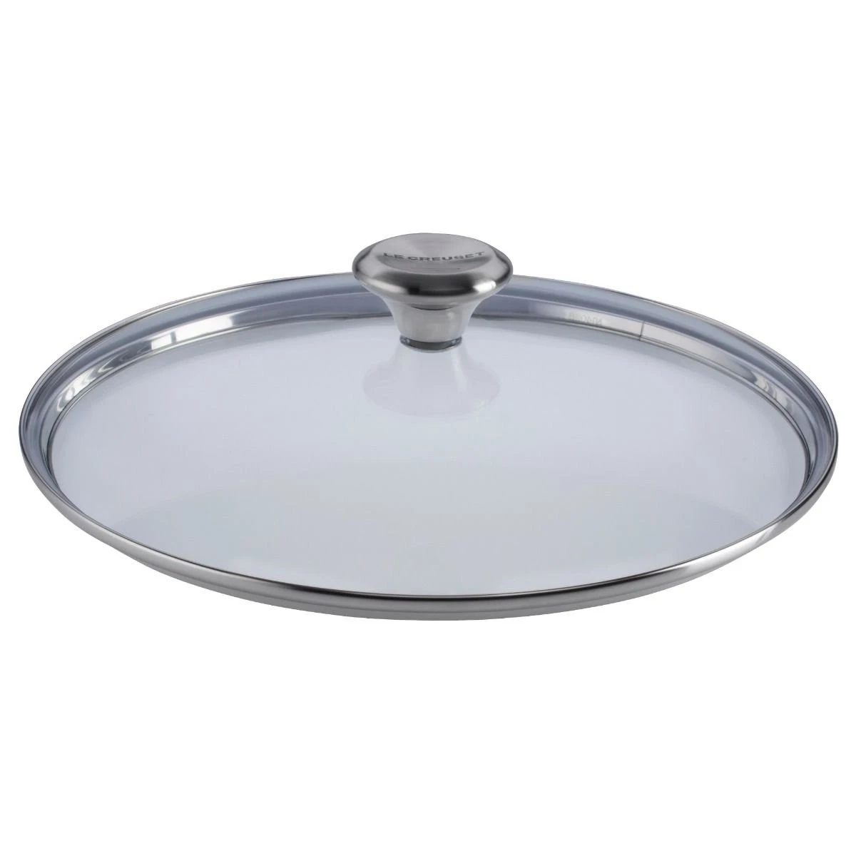 Le Creuset 11" Glass Lid With Stainless Steel Knob 3 Le Creuset 11" Glass Lid With Stainless Steel Knob - Image 3