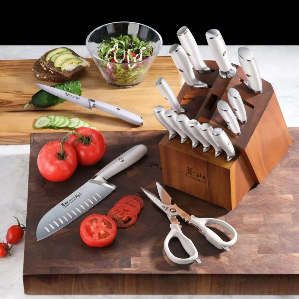 Cangshan Cutlery L1 Series 17-Piece Knife Block Set 5 Cangshan Cutlery L1 Series 17-Piece Knife Block Set - Image 5