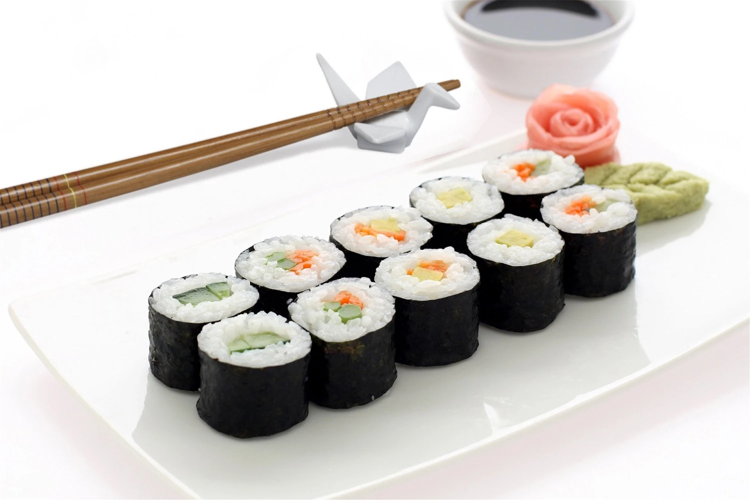 Harold Import Co.'s Helen's Asian Kitchen Peace Crane Chopstick Rest 3 Harold Import Co.'s Helen's Asian Kitchen Peace Crane Chopstick Rest - Image 3