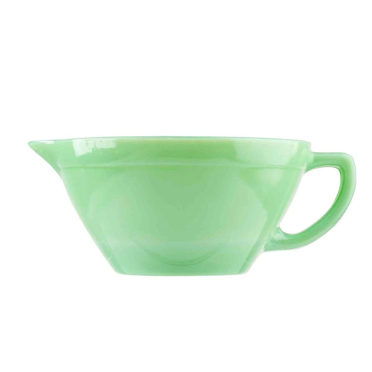 TableCraft Jadeite Glass Collection 1.25 Qt Mixing Bowl 2 TableCraft Jadeite Glass Collection 1.25 Qt Mixing Bowl - Image 2