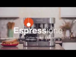 Espressione Combination Espresso Machine & 10-Cup Drip Coffee Maker | Stainless Steel -Kitchen Supplies hqdefault 50 66