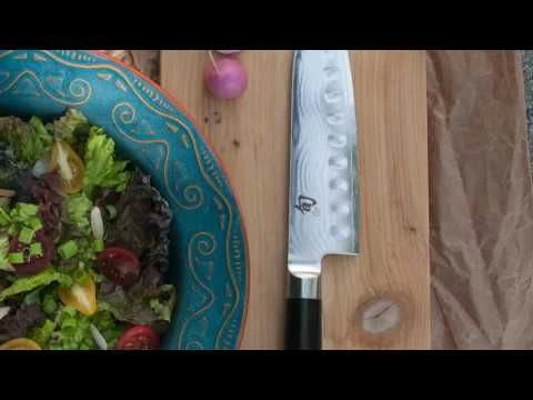 Shun Classic 5.5" Santoku Knife 6 Shun Classic 5.5" Santoku Knife - Image 6